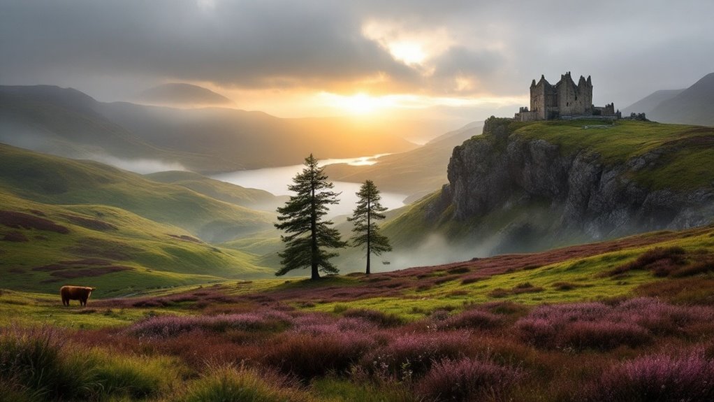 breathtaking mountainous scottish landscapes