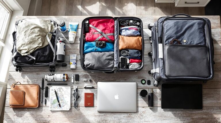 essential travel packing items