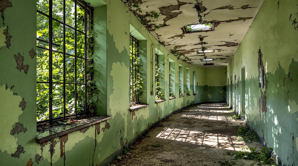 exploring an abandoned sanatorium