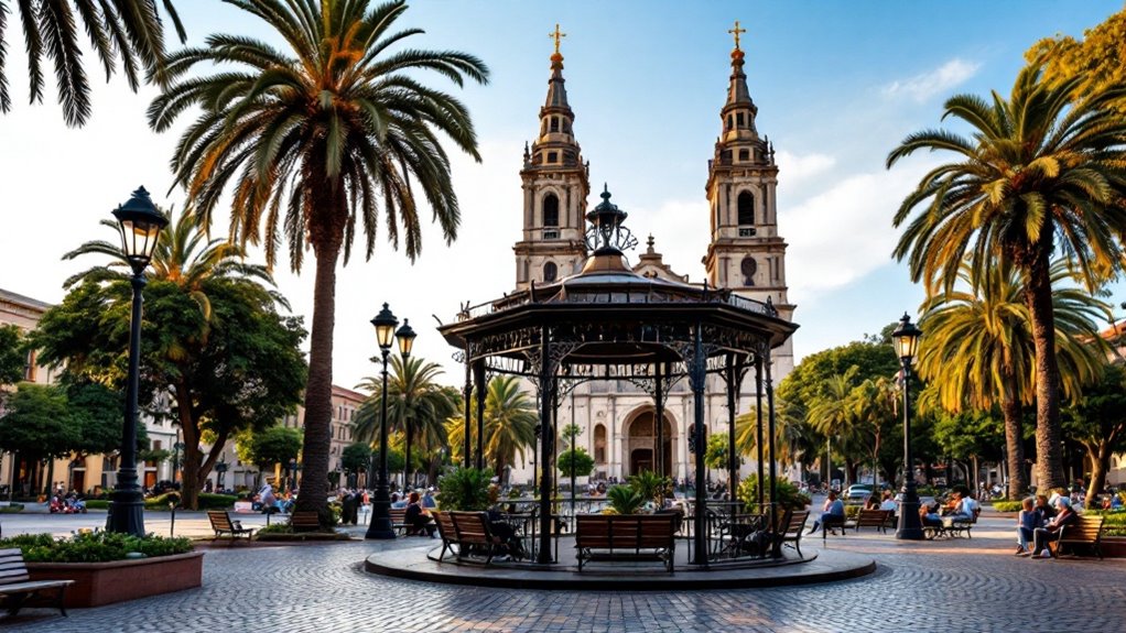 exploring historic central square