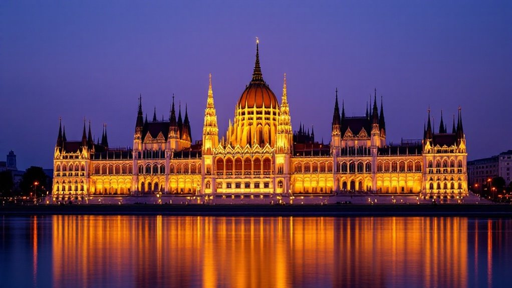 hungarian parliament neo gothic architecture