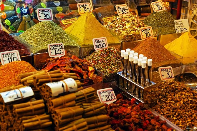 Istanbul Taste of Two Continents Food Tour: Spice Market & Ferry - Key Points