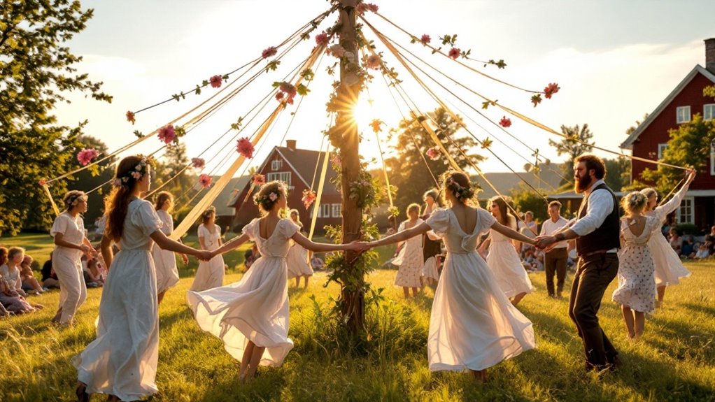 midsummer celebration in sweden