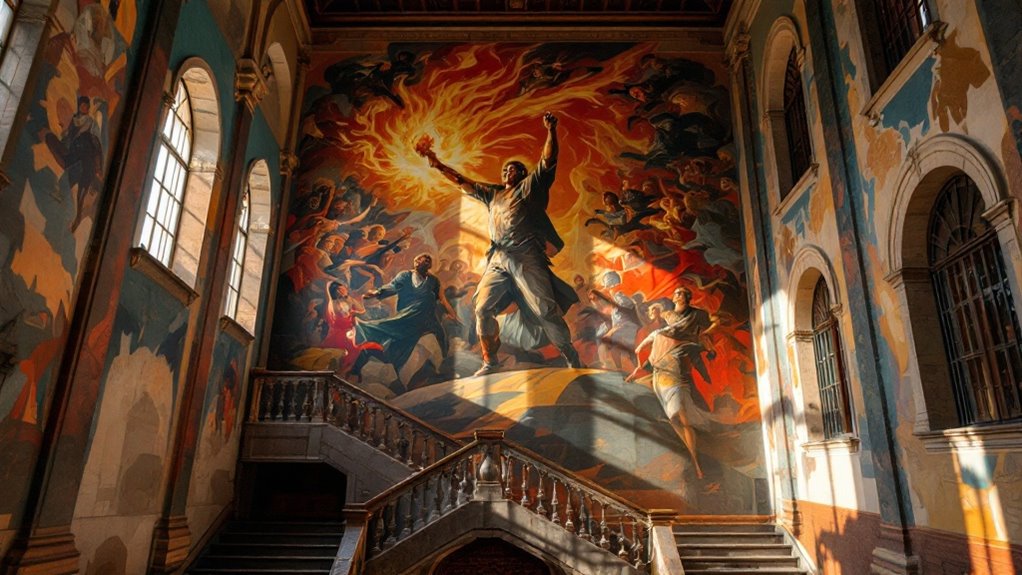 orozco murals in government