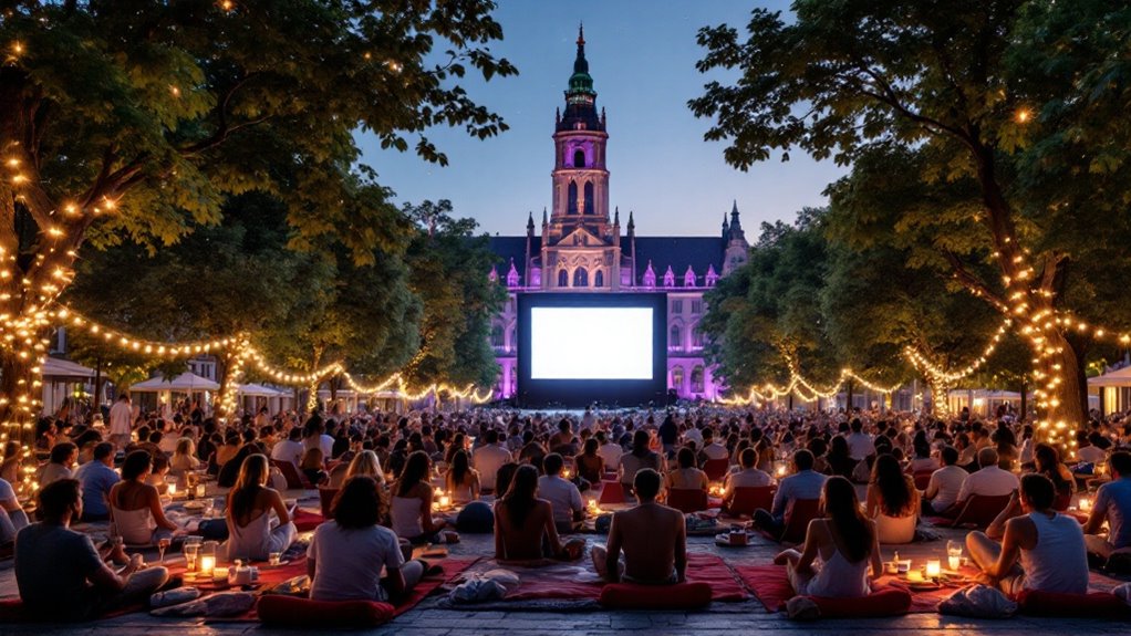 outdoor cinema experience festival