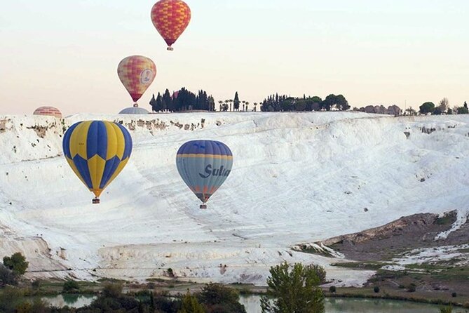 Pamukkale Hot Air Balloon Flight From Antalya W/Lunch & Transfer - Key Points