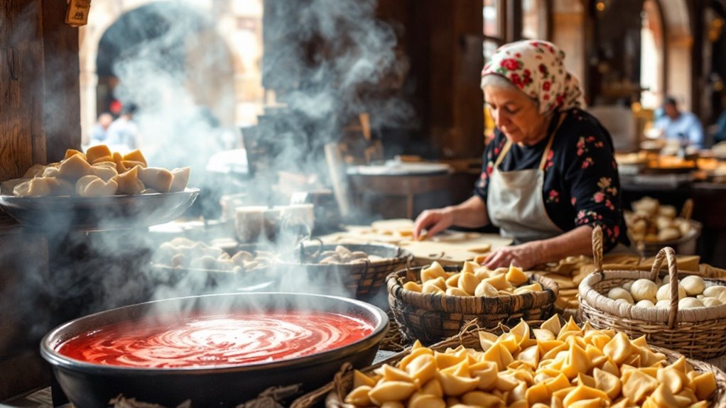 polish delicacies in markets