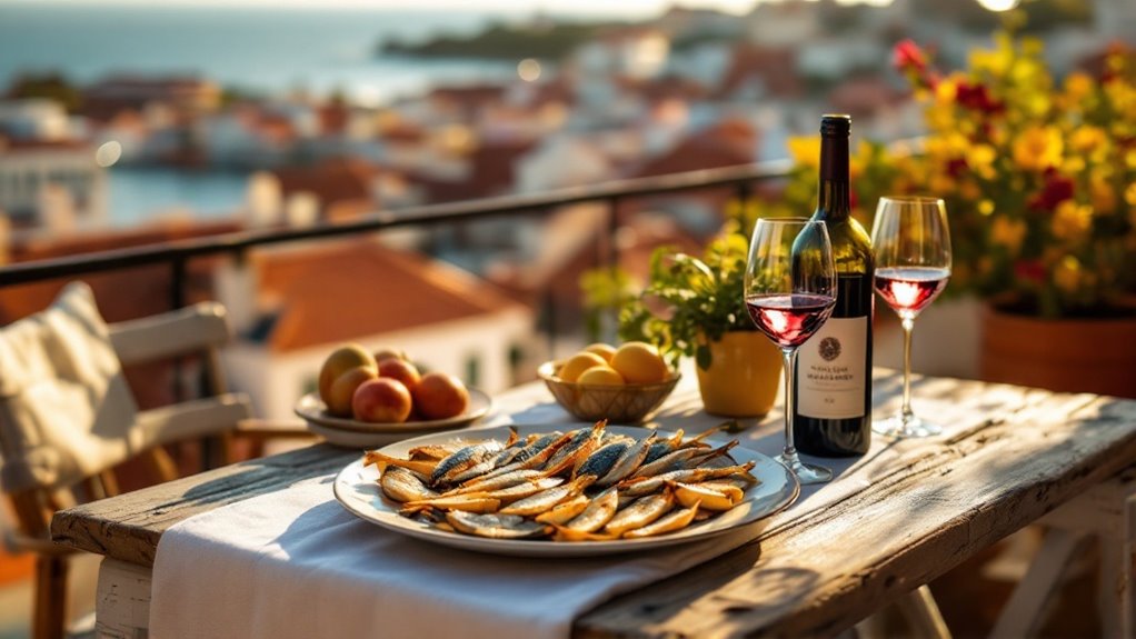 portuguese wine and seafood