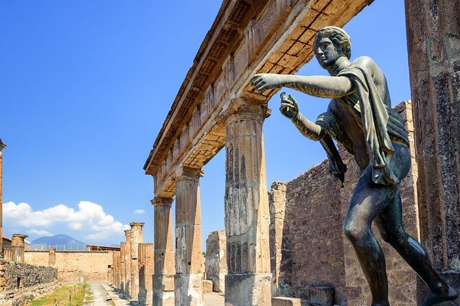 Rome to Pompeii Guided Tour With Wine & Lunch by High Speed Train - Key Points