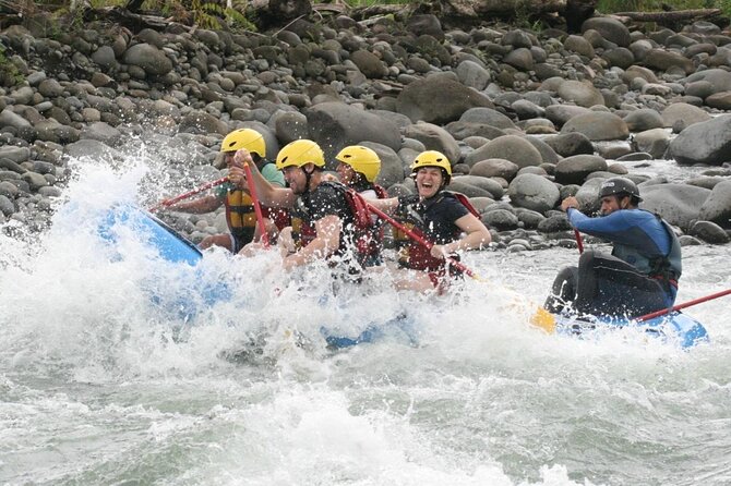 Sarapiqui River White Water Rafting Class IV (EXTREME) - Key Points