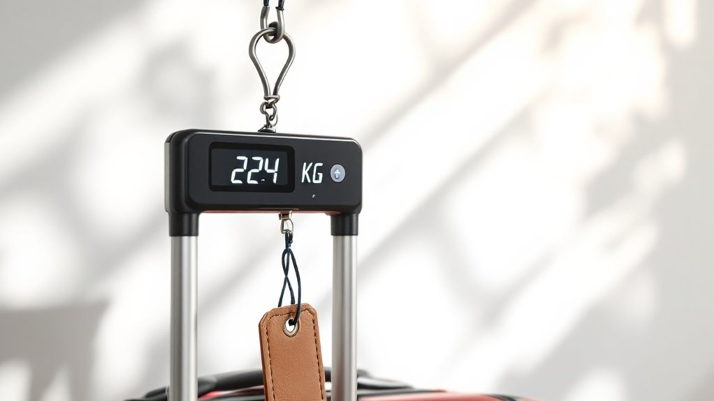 travel weight measurement tool