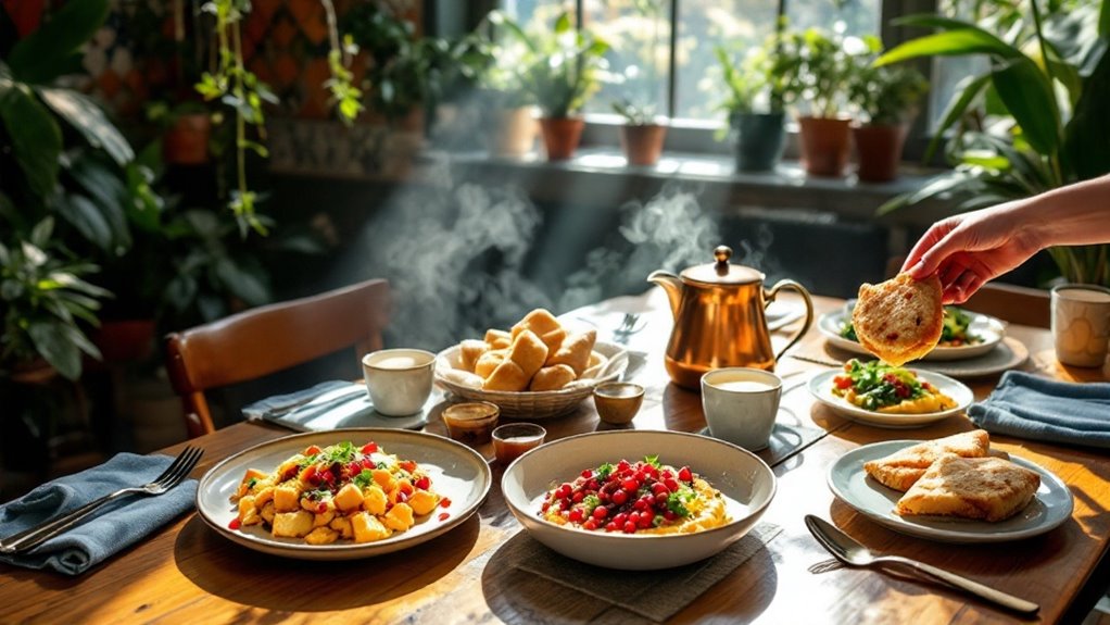 turkish inspired vegan breakfast delights