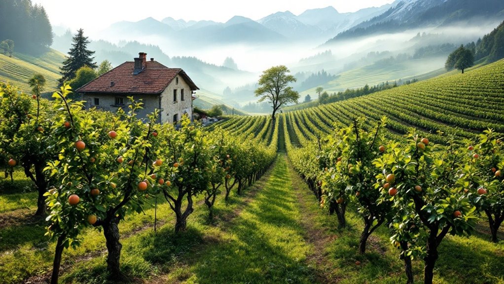 val di non orchards