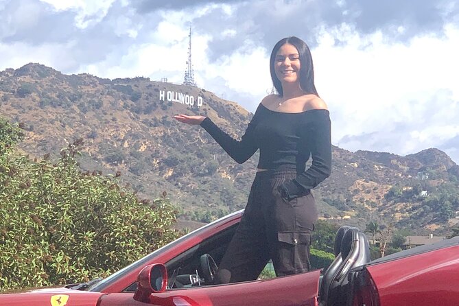 30-Minute Private Ferrari Driving Tour To Hollywood Sign - Highlights Along the Route