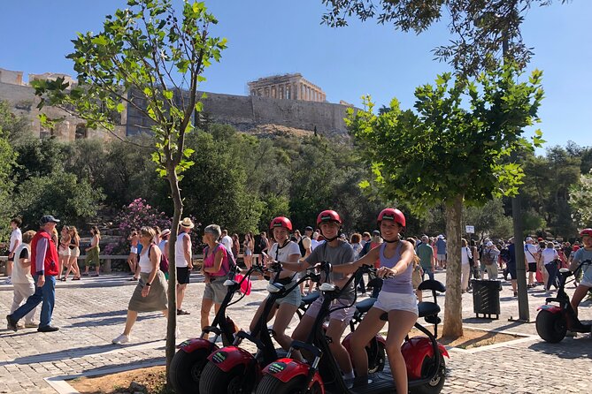 Athens Acropolis Official E-Scooter Guided Tour Fat E-Bike - Meeting and Pickup