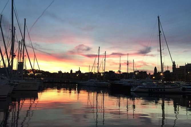 Barcelona Sunset Cruise With Light Snacks and Open Bar - Cruise Departure and Barcelona Skyline