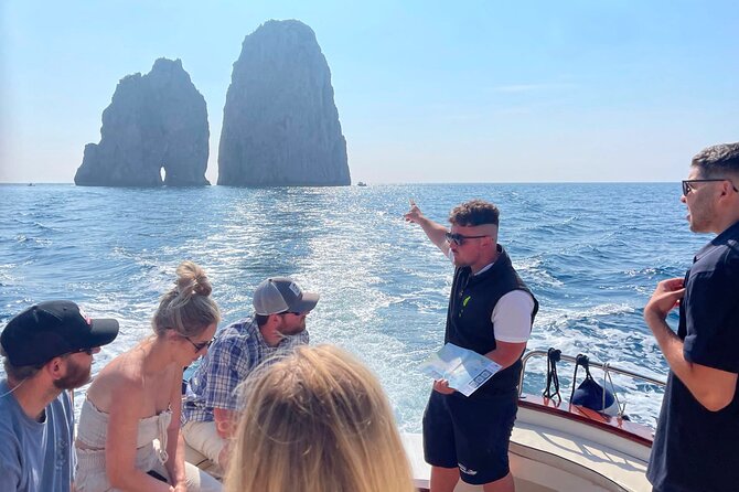 Capri Boat Tour With Optional Blue Grotto Visit From Sorrento - Meeting and Pickup Information