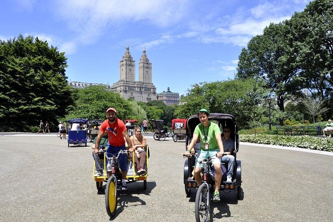 Central Park Guided Pedicab Tours - Booking and Pricing