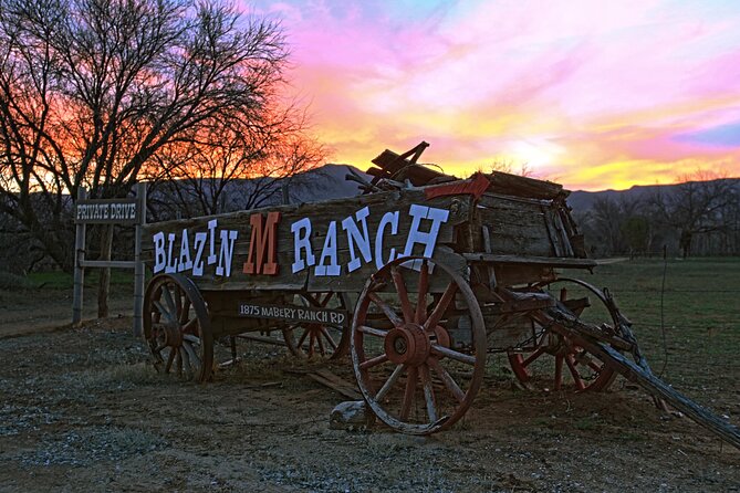 Chuck Wagon Supper & Western Stage Show at Blazin M Ranch Ticket - Experiencing the Dinner Theater With Blazin M Cowboys