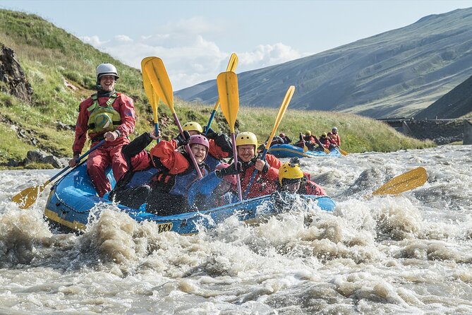 Family Rafting Day Trip From Hafgrímsstaðir: Grade 2 White Water Rafting on the West Glacial River - Meeting Point and Transportation