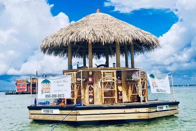 FAMOUS & ORIGINAL Destin Tikis Boat 3hr Swim Stop Sandbar Cruise - Meeting and Pickup Information