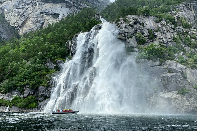 From Stavanger: Lysefjord Sightseeing RIB Boat Tour - Boat and Gear