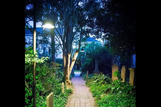 Ghosts of Charleston Night-Time Walking Tour With Unitarian Church Graveyard - Exclusive Access to Unitarian Church Graveyard