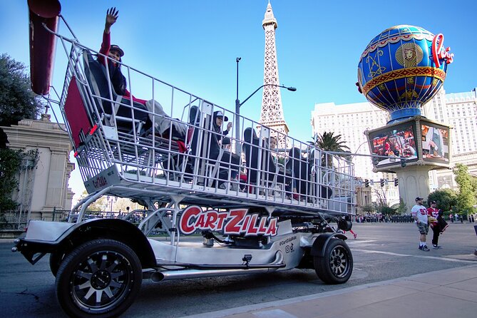 Giant Shopping Cart Limo Ride in Las Vegas - Inclusions and Recommendations