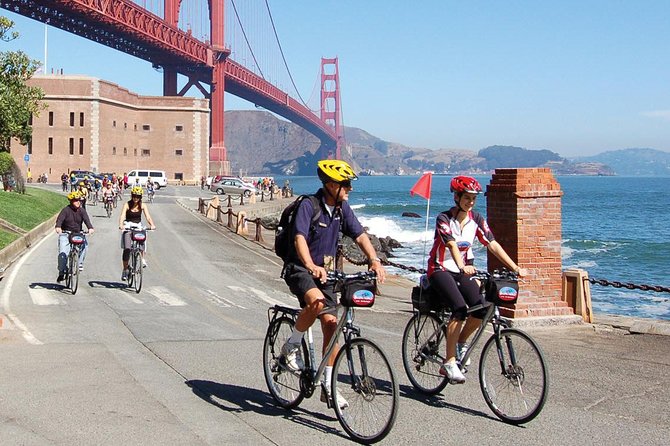 Golden Gate Bridge Guided Bicycle or E-Bike Tour From San Francisco to Sausalito - Inclusions and Equipment