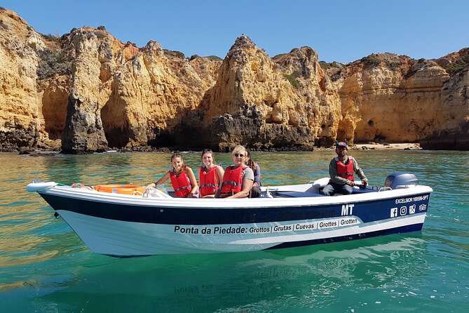 Ponta Da Piedade Grotto Tour in Lagos, Algarve - Exploring the Stunning Caves and Rock Formations