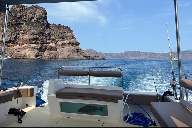 Santorini Fishing Private Cruise Boat Tour - BBQ, Snorkeling - Indulging in the Culinary Delights of the Cruise