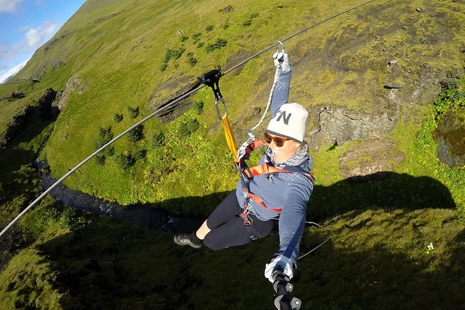 Zipline and Hiking Adventure Tour in Vík - Thrilling Zipline Experience