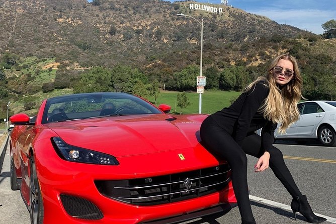 30-Minute Private Ferrari Driving Tour To Hollywood Sign - Meeting Location and Logistics