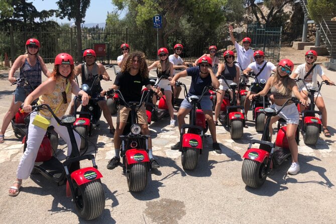 Athens Acropolis Official E-Scooter Guided Tour Fat E-Bike - Tour Experience