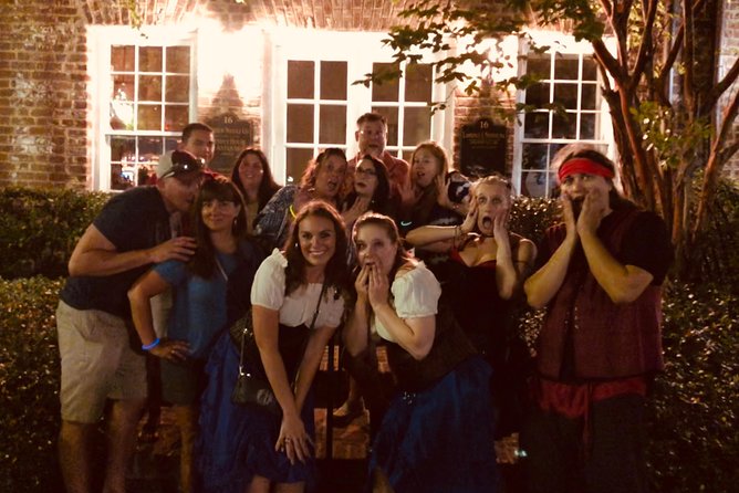 Charleston Haunted Booze and Boos Ghost Walking Tour - Costumed Pirate Guide