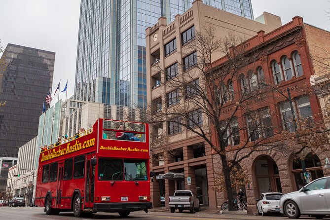 Double Decker Austin Single Loop Sightseeing Tour - Meeting and Pickup