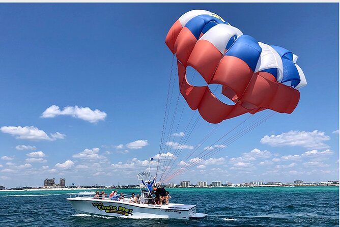 Experience Parasailing Just Chute Me Destin - Safety Gear and Flight