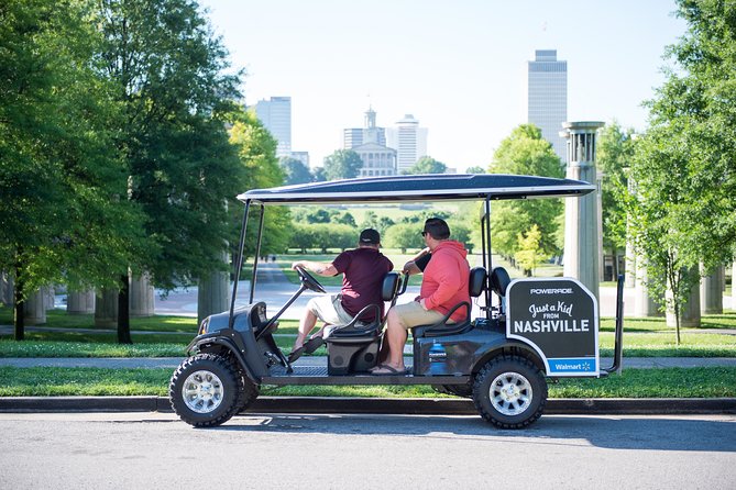 Explore the City of Nashville Sightseeing Tour by Golf Cart - Unique Open-Air Transportation