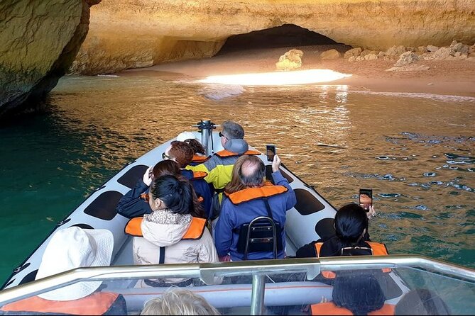 Fast Adventure to the Benagil Caves on a Speedboat - Starting at Lagos - Exploring the Benagil Caves