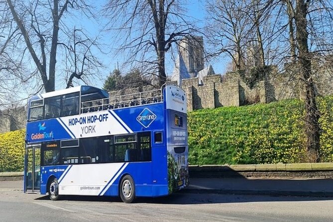 Golden Tours York Hop-On Hop-Off Open Top Bus Tour With Audio Guide - Accessibility and Transportation