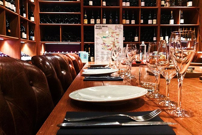 Paris Wine Tasting Plus Cheese Lunch With an Expert Sommelier - The Elegant Wine Bar Setting