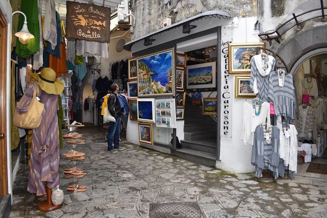 Small Group Positano and Amalfi Boat Tour From Naples - Activities on the Tour