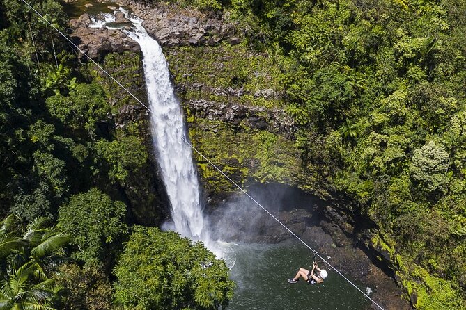 Big Island Zipline Over Kolekole Falls - Included Services