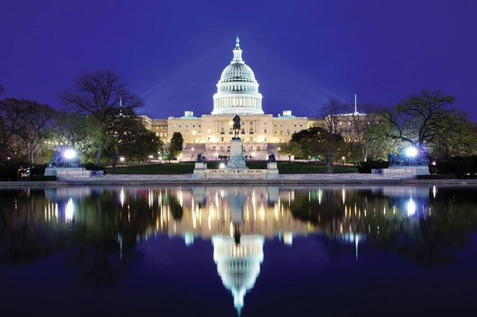 DC National Mall Night Tour With 10 Stops, Reserved Entry Tickets - Meeting and End Points