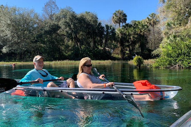 Glass Bottom Kayak Eco Tour Through Rainbow Springs - Customer Feedback