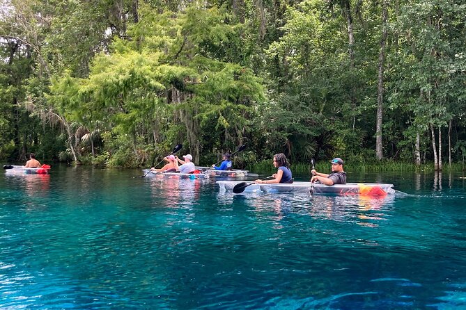 Glass Bottom Kayak Tours of Silver Springs - Booking and Policies