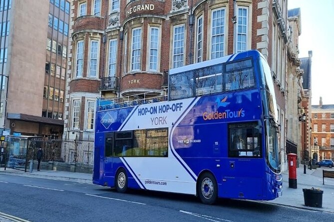 Golden Tours York Hop-On Hop-Off Open Top Bus Tour With Audio Guide - Tour Duration and Personalization