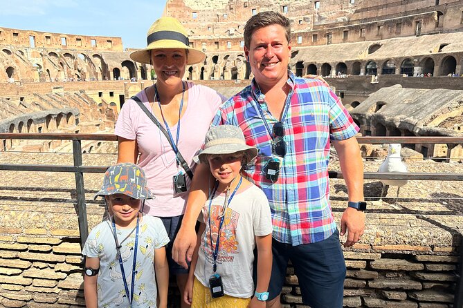 Colosseum and Roman Forum Tour for Kids and Families - Inclusions and Meeting Details