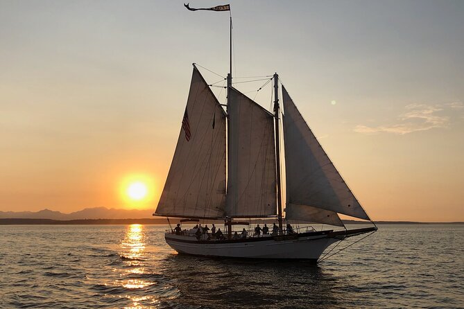 Evening Colors Sunset Sail Tour in Seattle - Departure and Duration