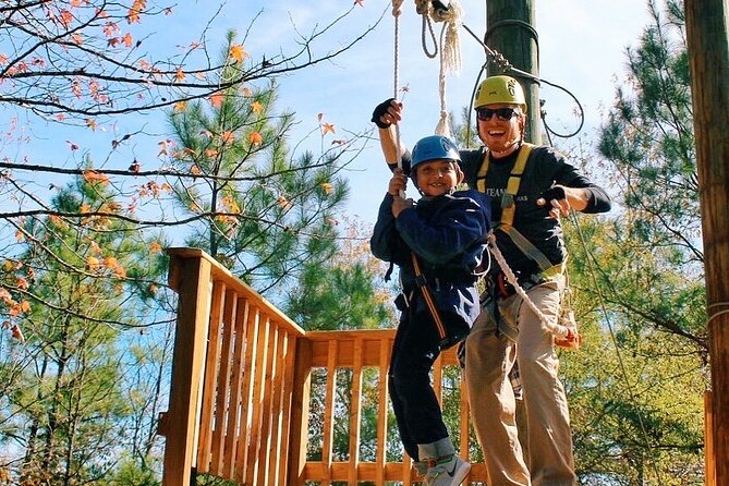 Fontanel Zipline Forest Adventure at Nashville North - Exploring the Old-Growth Forest